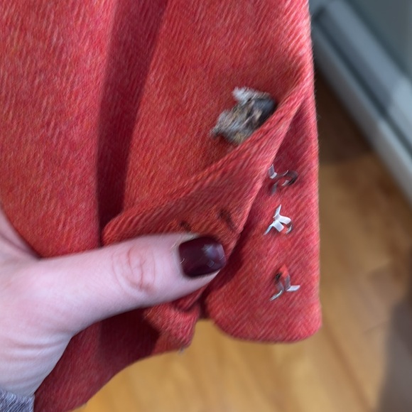 J Crew oranger wool blazer please read - Picture 5 of 6